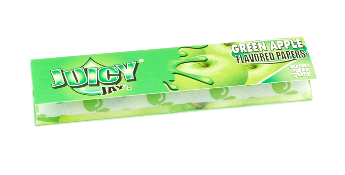 JUICY JAYS king size hemp papers wraps GREEN APPLE 2 JUICY JAY\S king size hemp papers wraps GREEN APPLE - Image 2