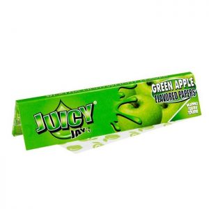 JUICY JAYS king size hemp papers wraps GREEN APPLE 3 greenapple